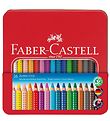 Faber-Castell Colour Pencils - Jumbo Grip - Water-soluble - 16 p