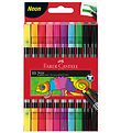 Faber-Castell Markers - Double Thick/Thin - 10 pcs. - Neon