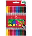 Faber-Castell Markers - Double Thick/Thin - 10 pcs - Multicolour