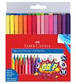 Faber-Castell Marqueurs Magiques - Grip - 30 pices - Multicolor