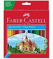 Faber-Castell Crayons de couleur - Chteau - 24 pices - Multico