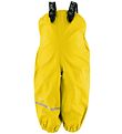 CeLaVi Rain Pants w. Suspenders - PU - Yellow