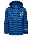 LEGO Wear Regenjas - Blauw/Navy Gestreept