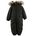 Ver de Terre Snowsuit w. Fur - Dark Brown