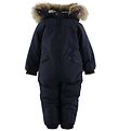 Ver de Terre Snowsuit w. Fur - Navy