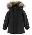 Ver de Terre Down Jacket w. Fur Hood - Eskimo Black