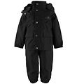 Ver de Terre Rainwear w. Suspenders - PE - Black