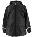 Color Kids Rain Jacket - Eldon - PU - Black