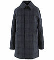 Hound Winter Coat - Grey/Blue Checks
