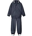 Name It Rainwear w. Suspenders - Noos - Dark Sapphire