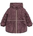 Hust and Claire Padded Jacket - Odine - Plum Wine