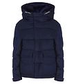 Emporio Armani Dúnúlpa M. Ull - Dökkblátt