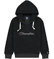 Champion Fashion Sweat  Capuche - Plys - Demi-zip - Noir