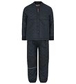 CeLaVi Thermo Set w. Fleece - Coated - Dark Navy