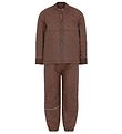 CeLaVi Thermo Set w. Fleece - Coated - Rocky Road