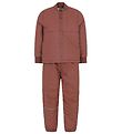 CeLaVi Thermokleidung m. Fleece - Coated - Mahagoni