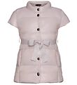 Ver de Terre Down Gilet w. Belt - Rose Powder