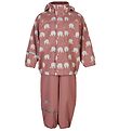 CeLaVi Rainwear - PU - Burlwood w. Elephants