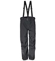 Isbjörn of Sweden Shell pants w. Suspenders - Hurricane - Black