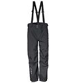 Isbjrn of Sweden Shell pants w. Suspenders - Hurricane - Black