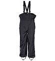 Isbjrn of Sweden Shell trousers w. Suspenders - Gale - Black