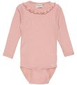 Minymo Justaucorps m/l - Rib - Misty Rose