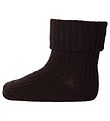 MP Socken - Rib - Dark Brown