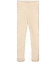 Fliink Leggings - Prjónað - Benna Rib - Sandshell