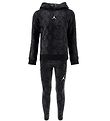 Jordan Hoodie/Leggings - Essential Snake - Black w. Snake face