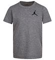 Jordan T-Shirt - Jumpman Lucht - Grijs Gevlekt m. Logo
