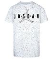 Jordan T-shirt - Color Mix Aop - White w. Dots