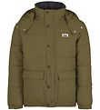 Fila Gevoerde Jas - Tirebolu - Oversize - Verbrand Olive