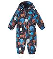 Reima Schneeanzug - Puhuri - Navy m. Print