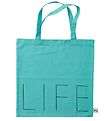 Design Letters Shopper - Life - Turquoise