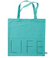 Design Letters Shopper - Life - Turkoois