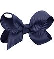 Little Wonders Hair Clip with. Bow - Camomile - 6 cm - Navy