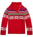 Polo Ralph Lauren Pusero - Puuvilla/Villa - Fair Isle - Punainen