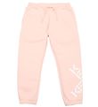 Kenzo Sweatpants - Sport - Pink w. White