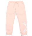 Kenzo Sweatpants - Sport - Pink w. White
