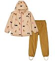 Liewood Rainwear - Moby - Miauw/Apple Blossom Mix
