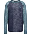 Hummel Blússa - Ull - hmlWingo - Black Iris