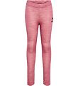 Hummel Leggings - Wool - hmlWingo - Deco Rose