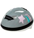 MaMaMeMo Fahrradhelm für Puppe - Grau