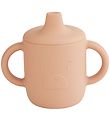 Liewood Cup w. Spout Lid - Neil - Silicone - Mr Bear Tuscany Ros