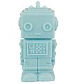 A Little Lovely Company Lamp - 14 cm - Robot - Smoky Blue