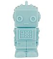 A Little Lovely Company Lamp - 14 cm - Robot - Smoky Blue