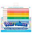 Ooly Marker - Water Based -based - 12 Pcs - Multicolour