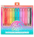 Ooly Color Ballpoint Gel Pens - Gel - Oh My Glitter! - 12 Pcs -