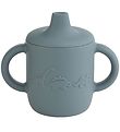 Liewood Cup - Neil - Silicone - Dino Whale Blue