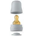 BIBS Bottle teat Set - 5 Parts - Slow Flow - Natural Rubber - Cl